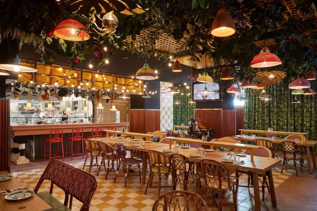 Ristorante Giardino d'Inverno Mama Shelter Roma