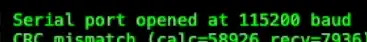 115200 Baud Rate