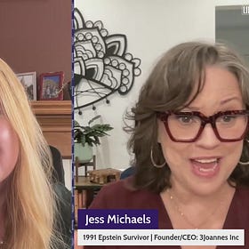 Epstein Survivor Jess Michaels Tells her Story to Susan J. Demas