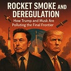 Rocket Smoke and Deregulation: How Trump and Musk Are Polluting the Final Frontier
