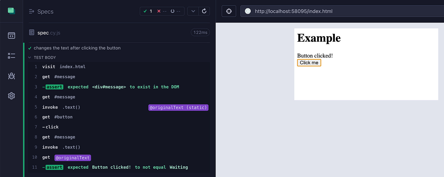 Fixed test. Fixed test.