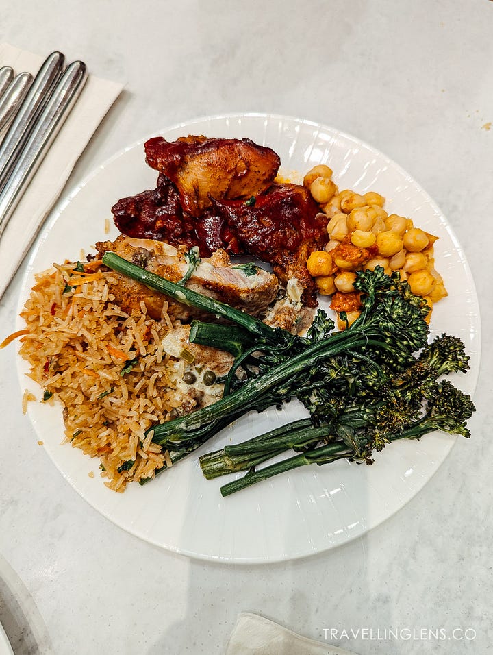 Food & drinks in AMEX Centurion Lounge, Washington DC