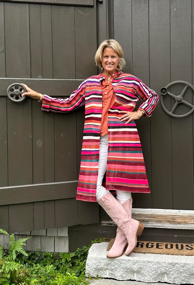 Cai Cai Fritzinger started the boutique The Copper Shed in her back yard in Wenham Massachusetts. 