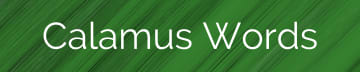 Calamus Words
