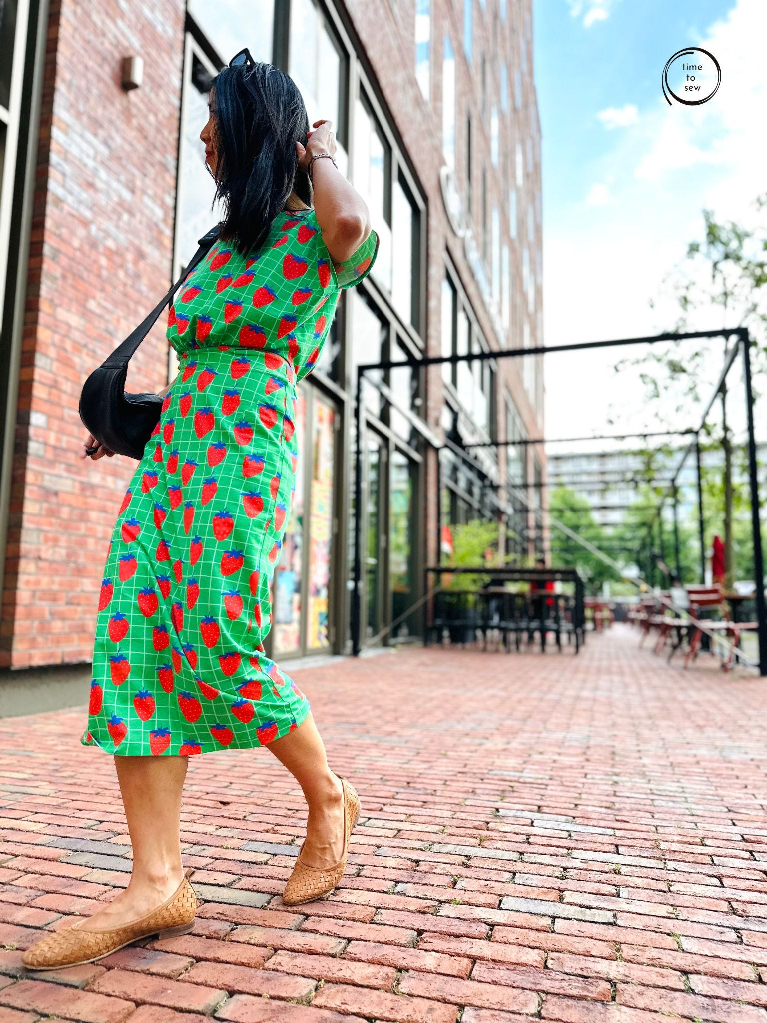SEWN: Daughter Judy Teague dress - Time to Sew