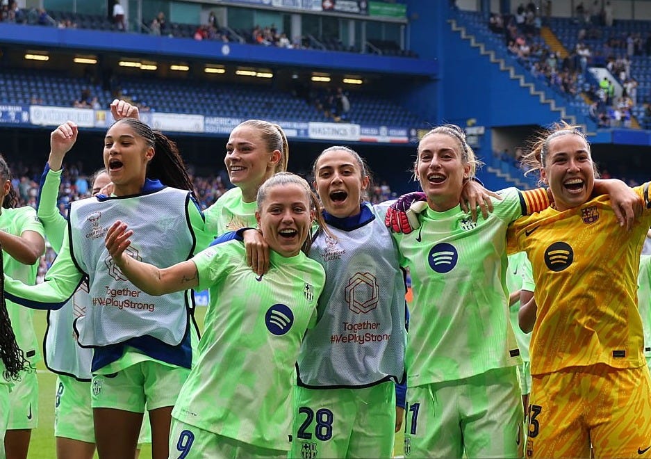 Chelsea FC Women v FC Barcelona - UEFA Women's Champions League Semi Final Second Leg