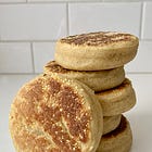 Gluten Free Sourdough English Muffins