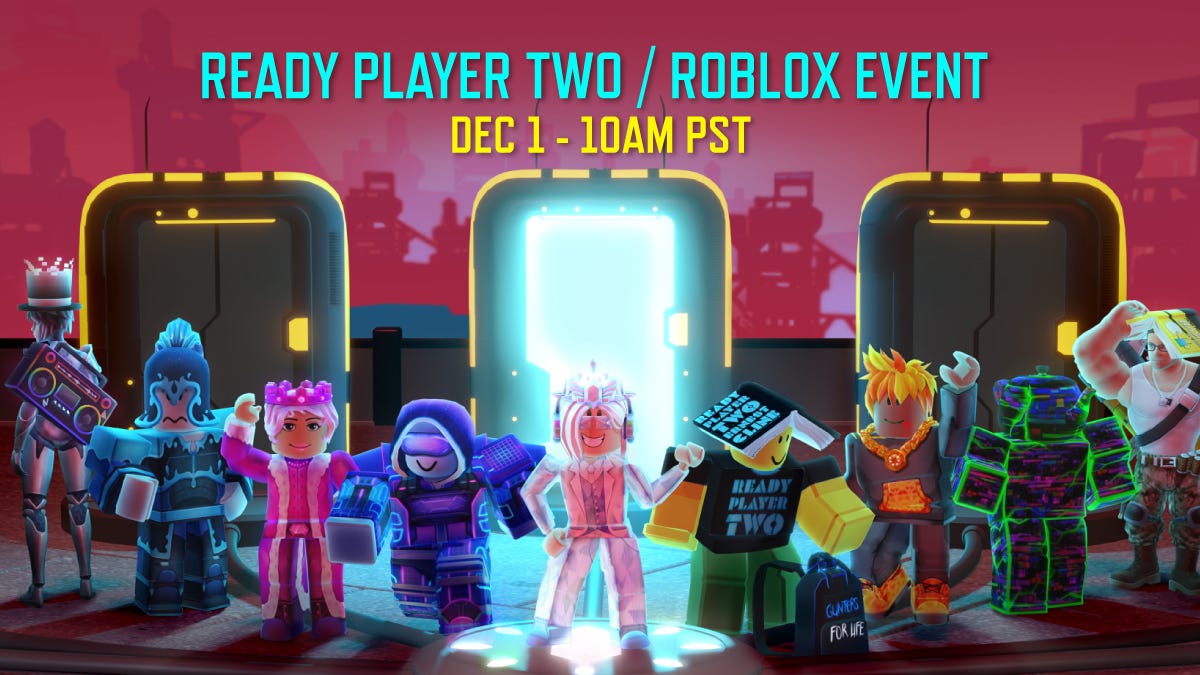 Fandom on Twitter: "Ernest Cline's 'Ready Player Two' prepares for launch with an Oasis-themed treasure hunt on Roblox '7 portals. 7 games. 7 quests. 7 relics. Follow the clues. Find the treasures' ( Fandom on Twitter: "Ernest Cline's 'Ready Player Two' prepares for launch with an Oasis-themed treasure hunt on Roblox '7 portals. 7 games. 7 quests. 7 relics. Follow the clues. Find the treasures' (