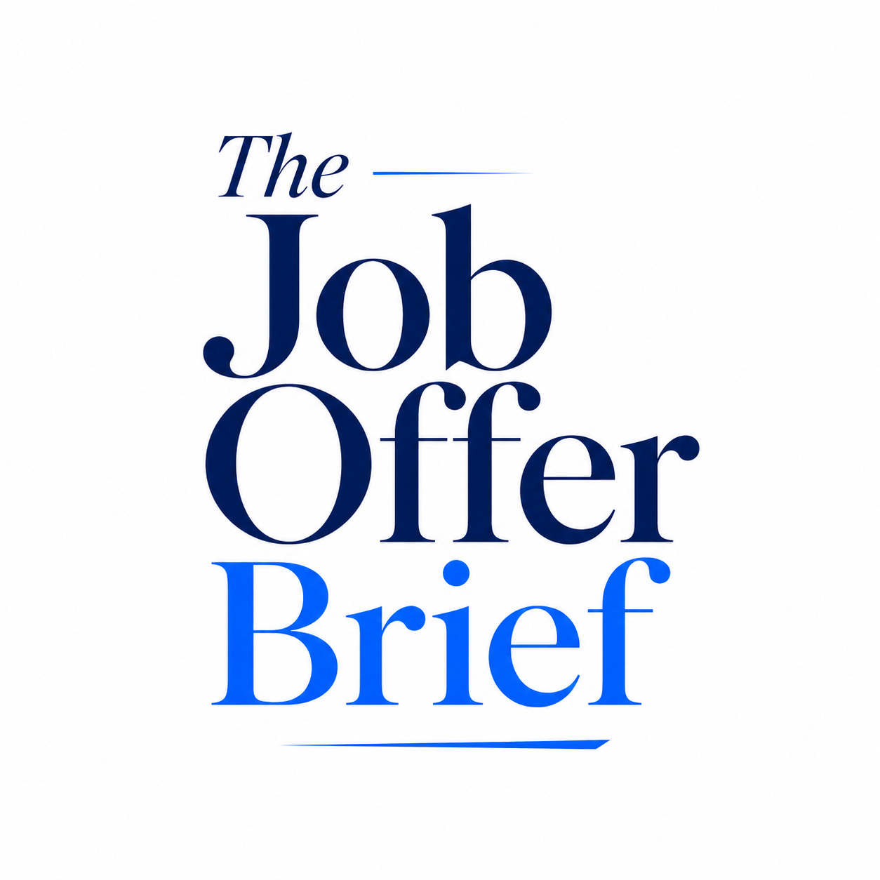 The Job Offer Brief
