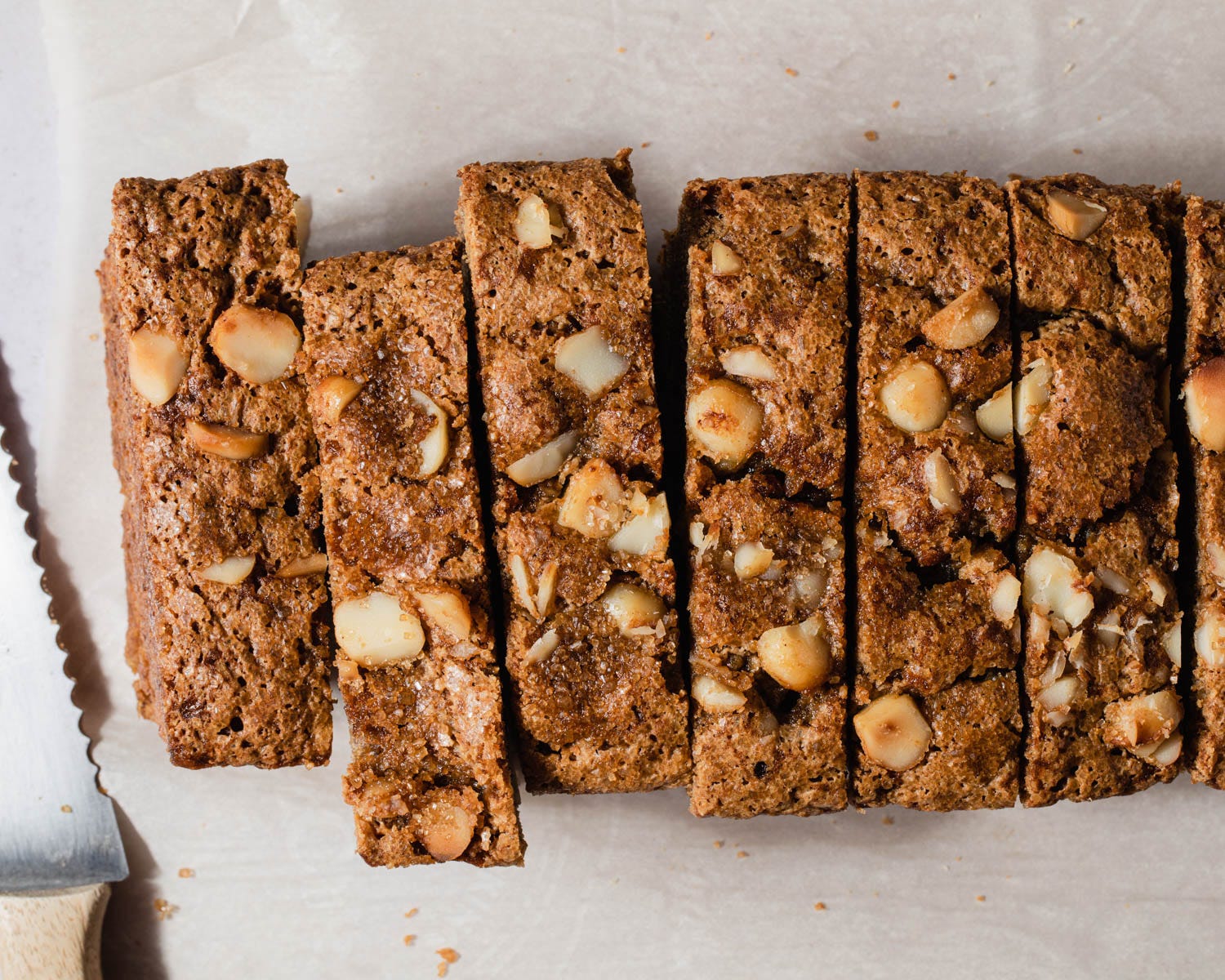 Banana Macadamia Nut Bread - by Tessa Huff - Baker's Notes
