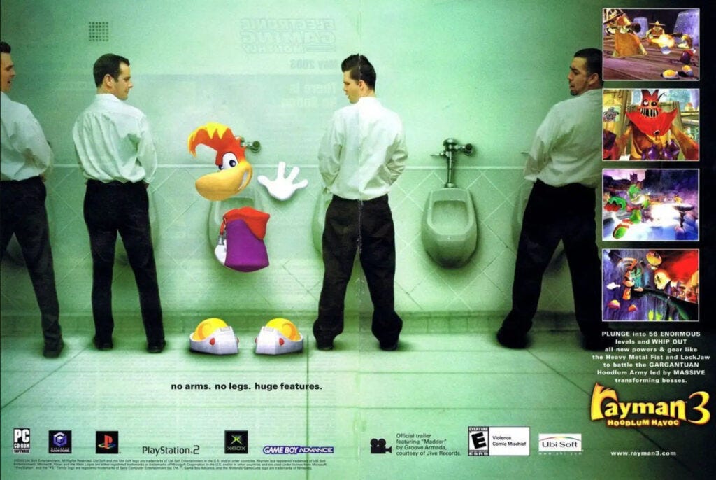 The weirdest, most surreal gaming ads of the 2000s | esports.gg