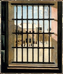 File:Dumoulin - La Cour de la prison de la Grande-Force vue d'une cellule - P448 - Musée Carnavalet.jpg