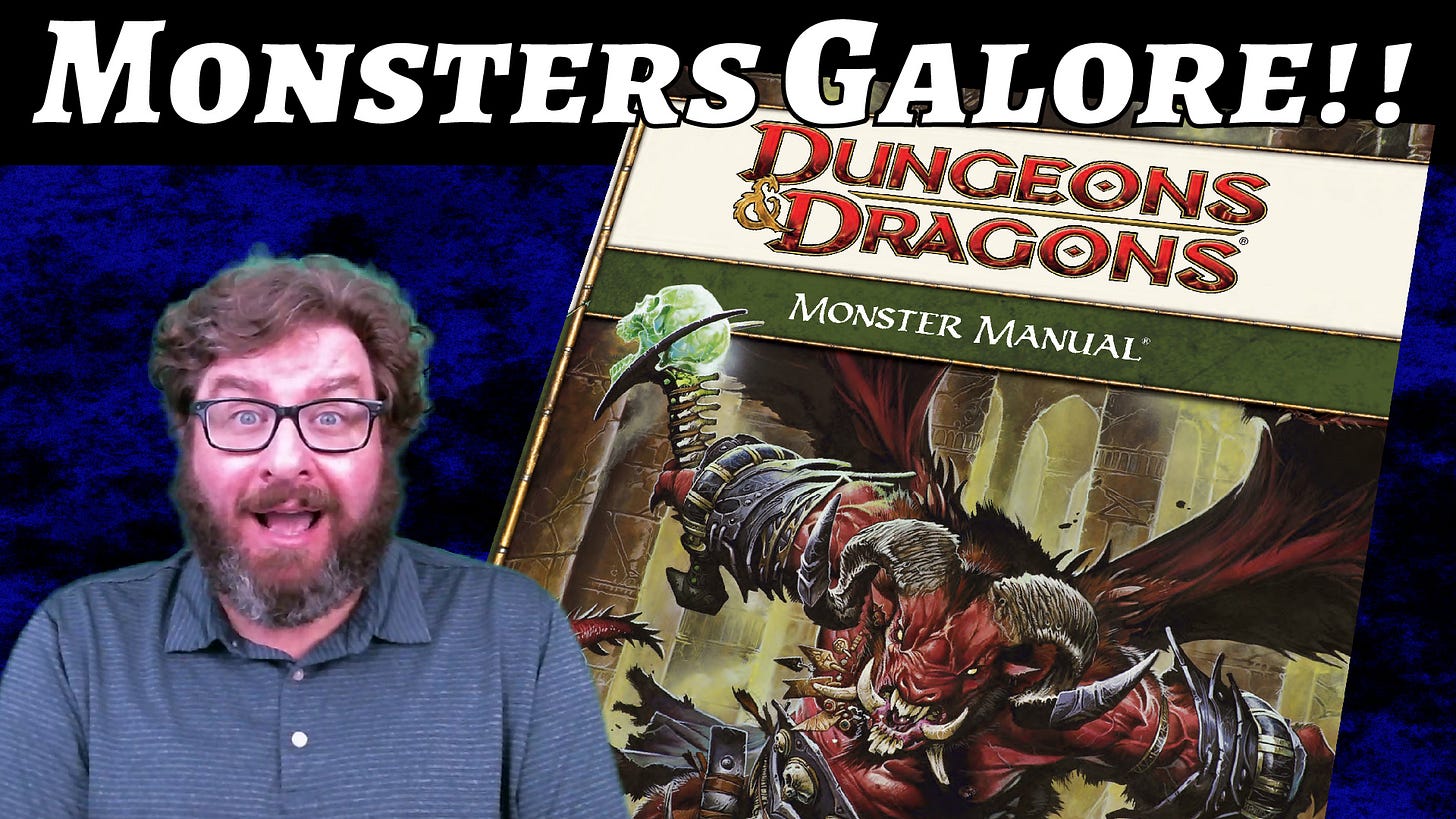 Monster Manual Page Through