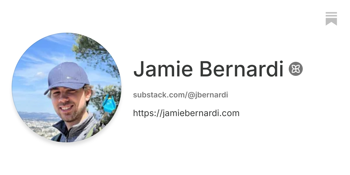 Jamie Bernardi | Substack