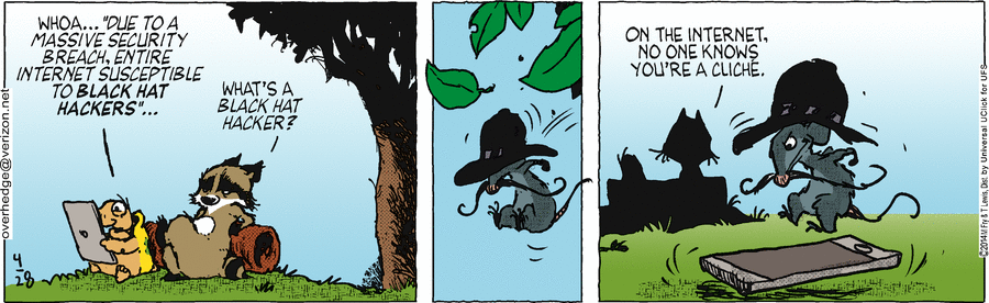 black hat hacker | Over the Hedge