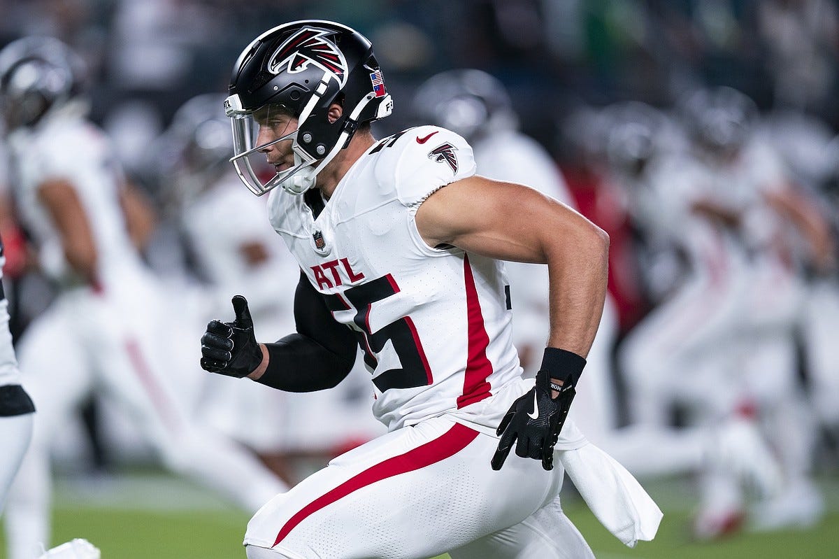 Falcons linebacker Kaden Elliss holding things together on defense | Chattanooga Times Free Press Falcons linebacker Kaden Elliss holding things together on defense | Chattanooga Times Free Press