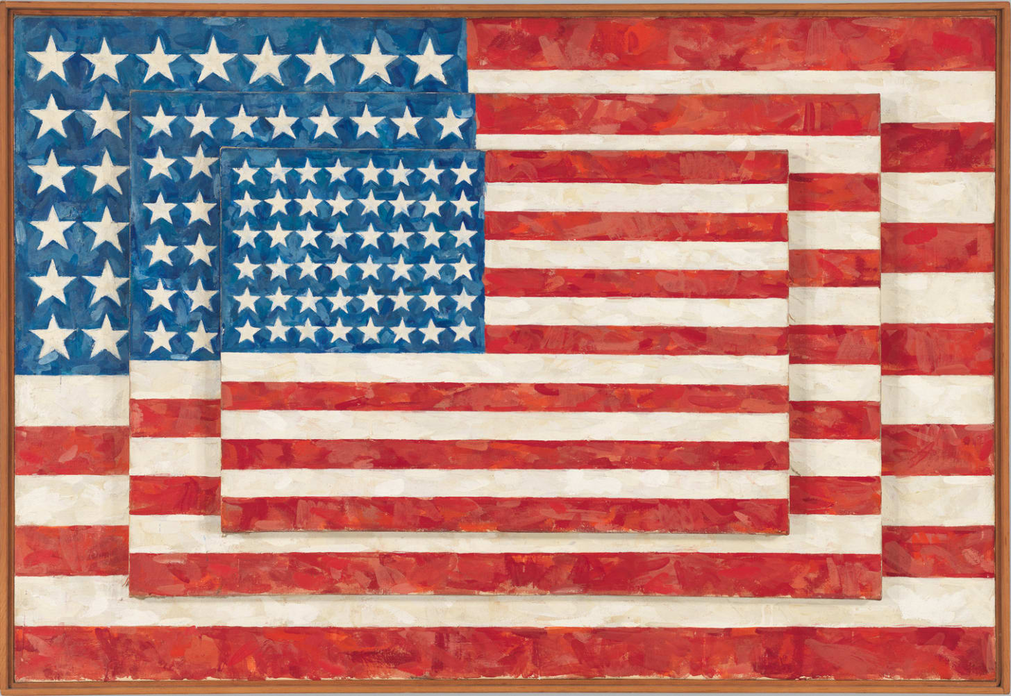 Jasper Johns | Three Flags | Whitney Museum of American Art