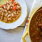Roman-Style Braised White Beans