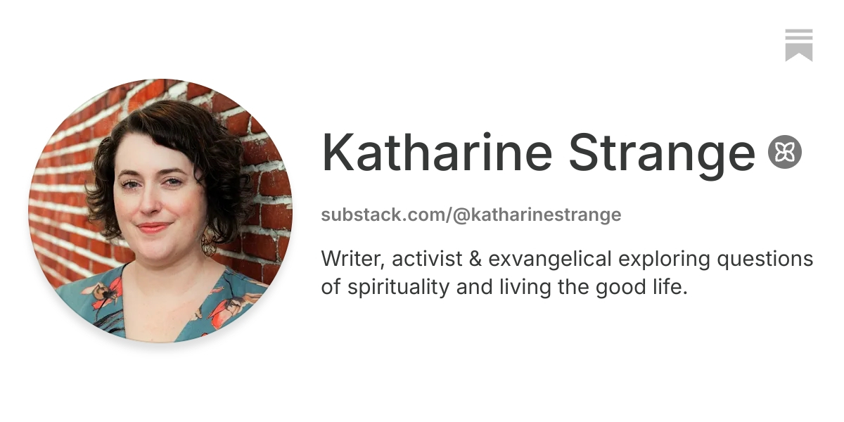 Katharine Strange | Substack