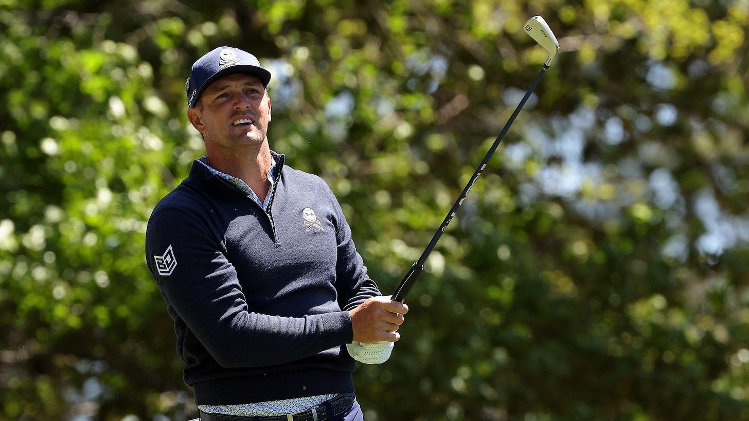 bryson dechambeau masters irons