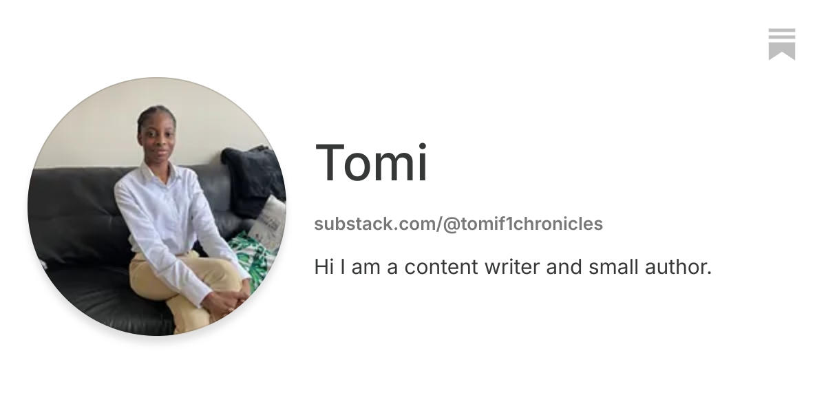 Tomi | Substack