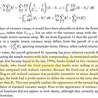 Energy Storage Systems and Variability Swaps