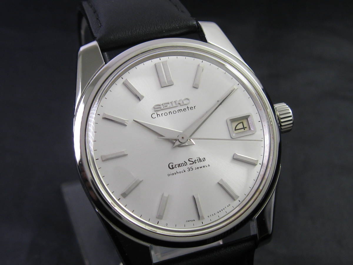 Grand Seiko/グランドセイコー GS セカンドモデル クロノメーター 東芝記念品 Ref.5722-9970 Cal.5722B オーバーホール/新品仕上済 1966年