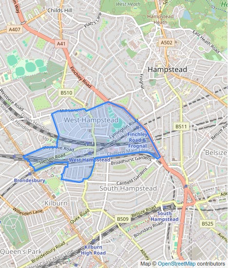 Camden, West Hampstead