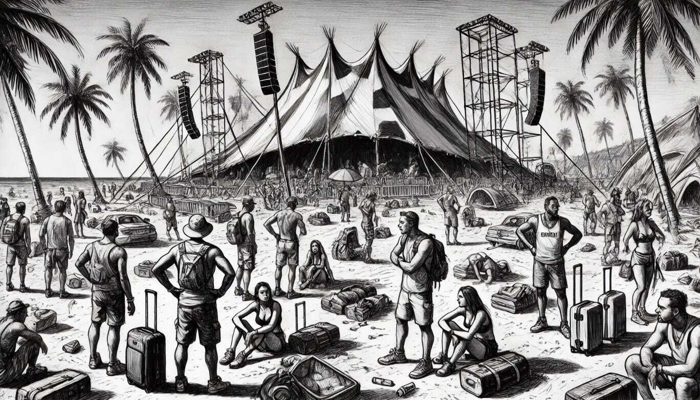 Fyre Fest 2 se queda sin playa 