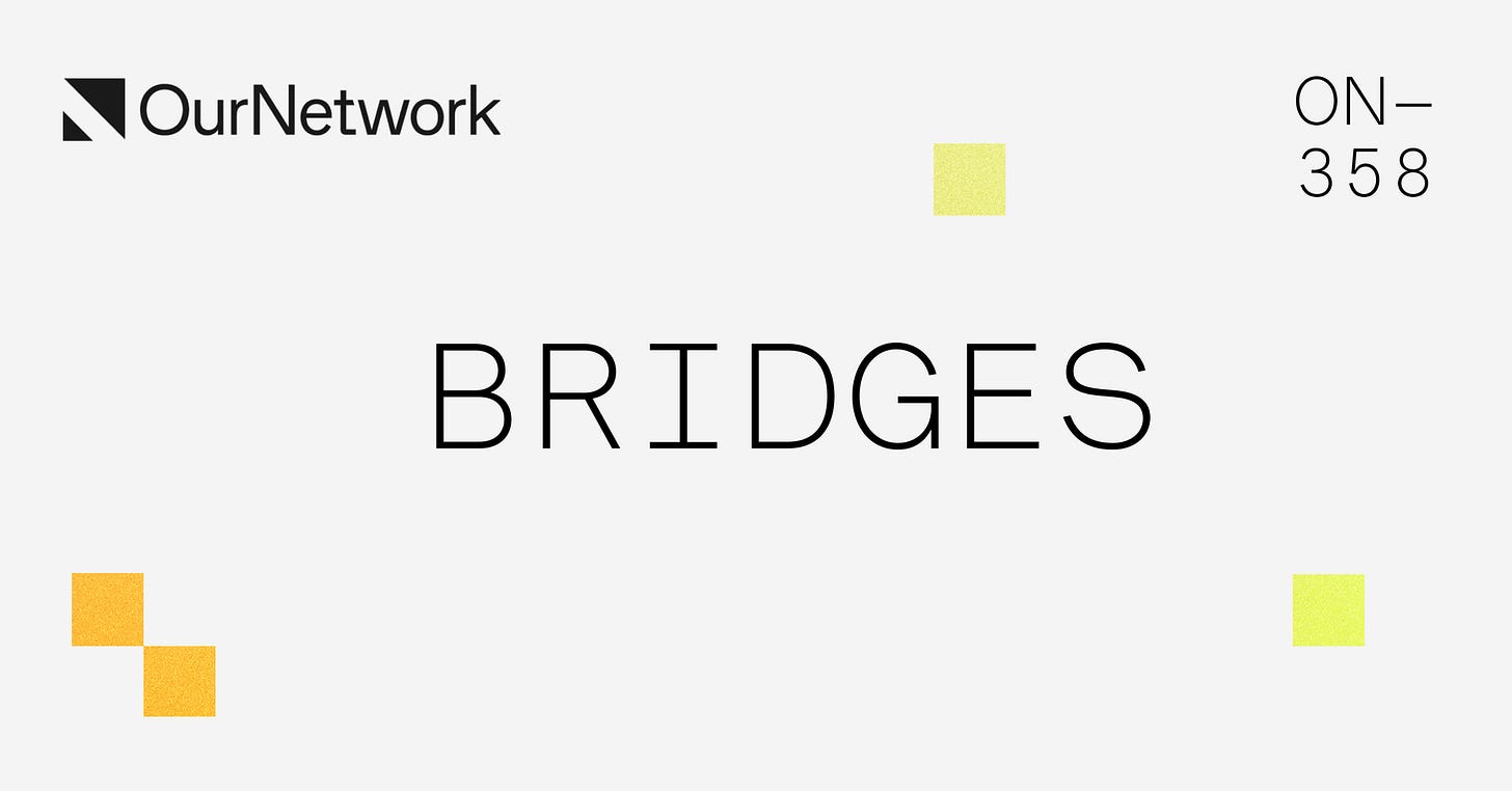 ON–358: Bridges 🌉