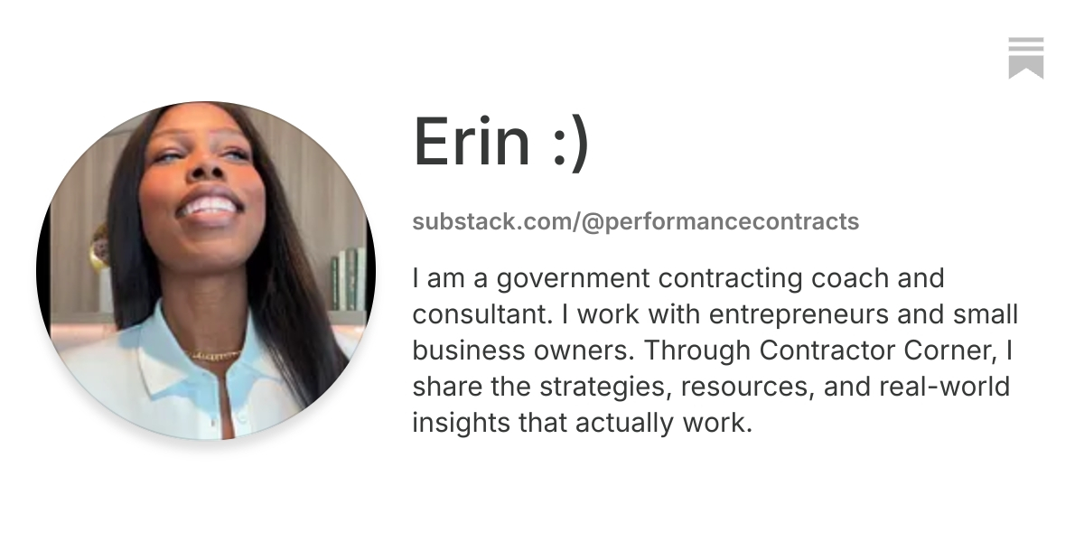 Erin :) | Substack