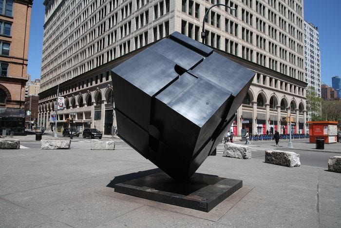 Astor Place 'Alamo' Cube Has Returned and Spins Again