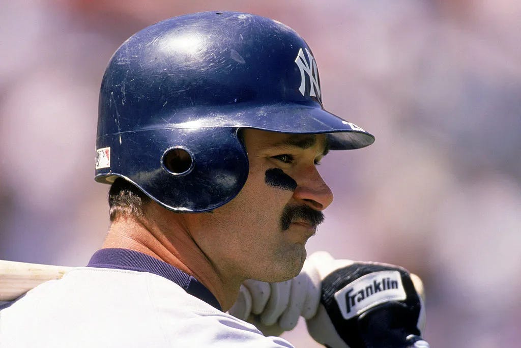 Don Mattingly at bat.