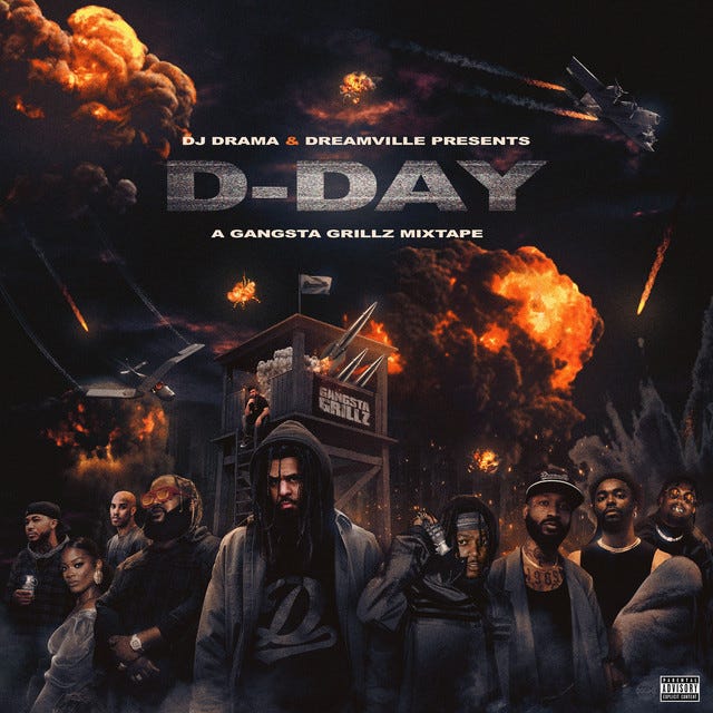 D-Day: A Gangsta Grillz Mixtape - Album by Dreamville, J. Cole | Spotify