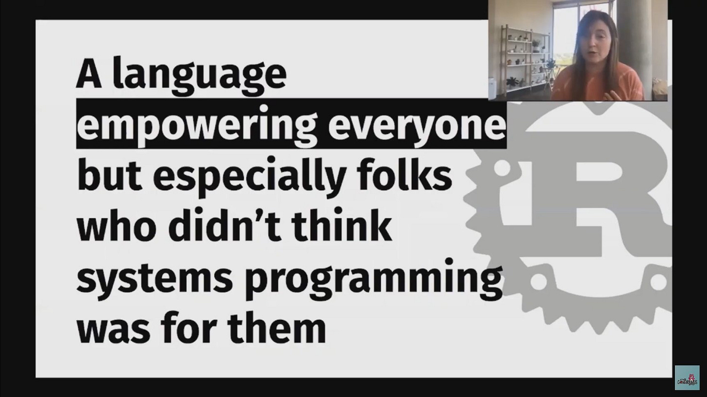 Rust grows into a mainstream programming language.JPG Rust grows into a mainstream programming language.JPG