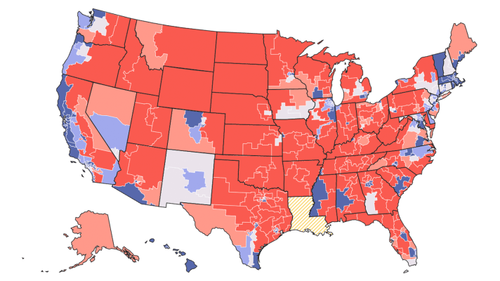 The New National Congressional Map Is Biased Toward Republicans |  FiveThirtyEight