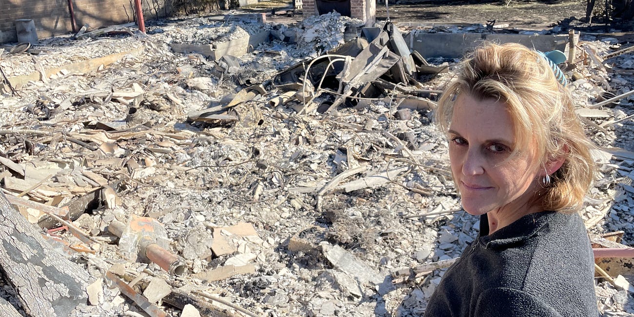 Los Angeles Fires: The Immaterial World