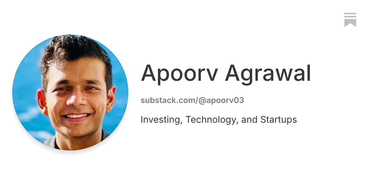 Apoorv Agrawal | Substack