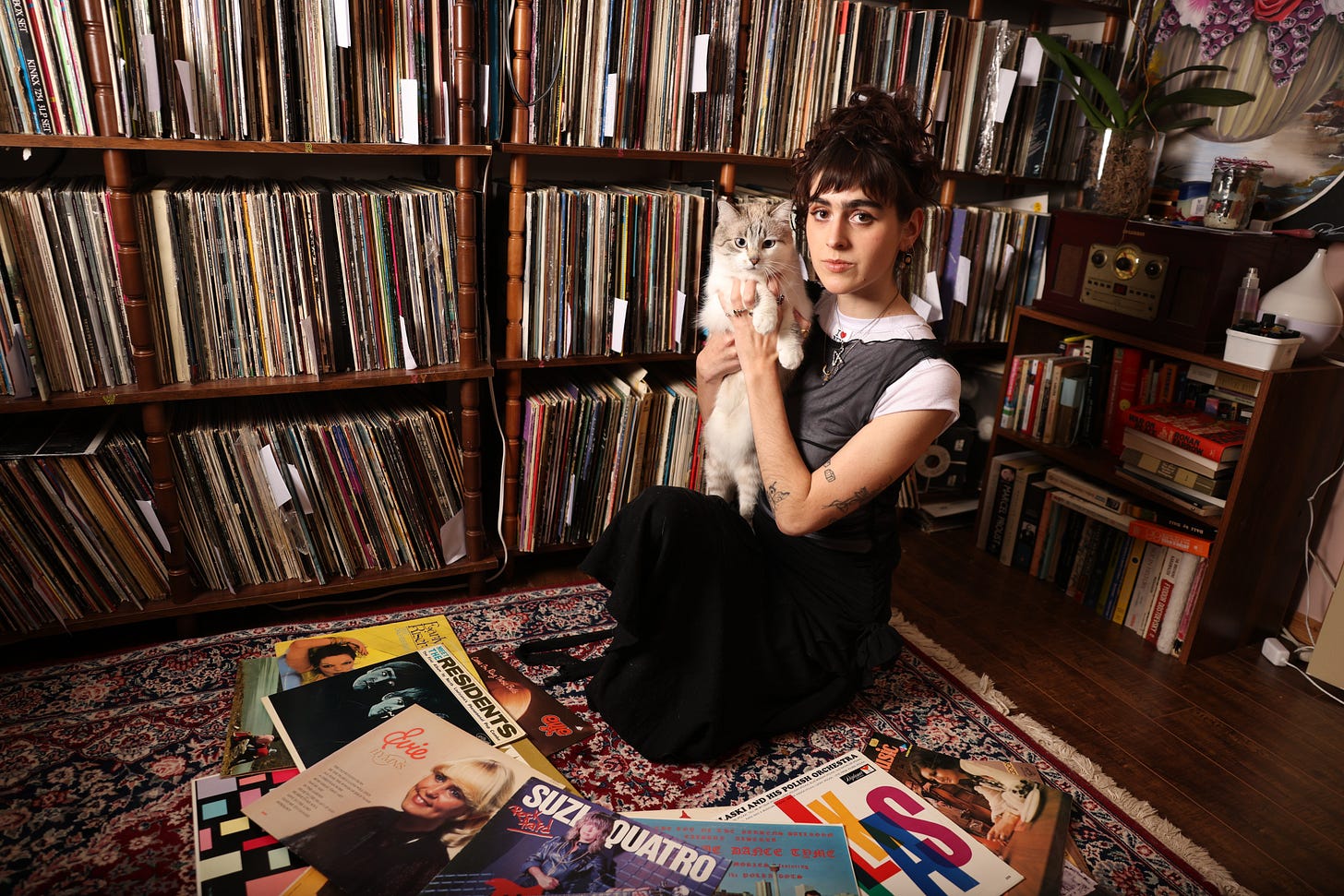 A daughter finds healing in playing and sharing her father's albums - The  Washington Post