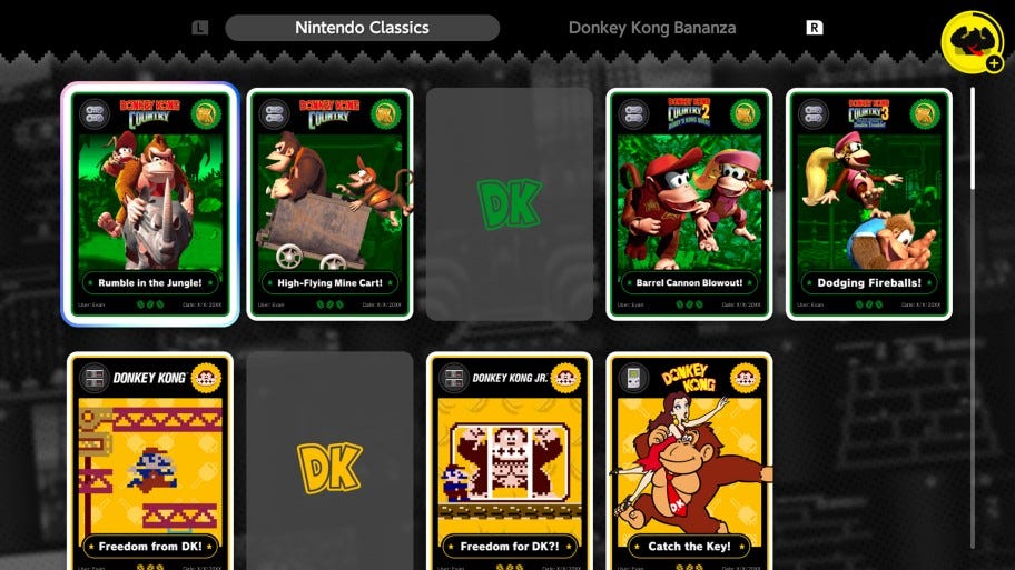 DK Challenge cards DK Challenge cards