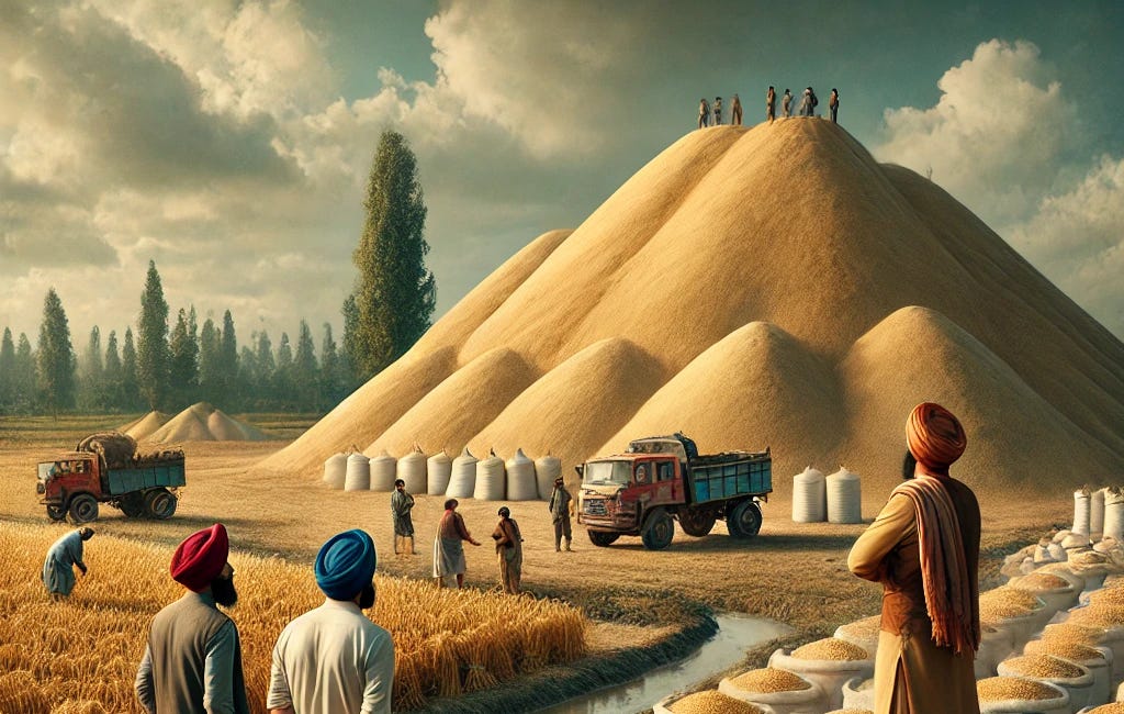 Double Whammy for Punjab Farmers: Unsold Paddy and DAP Fertilizer Shortage