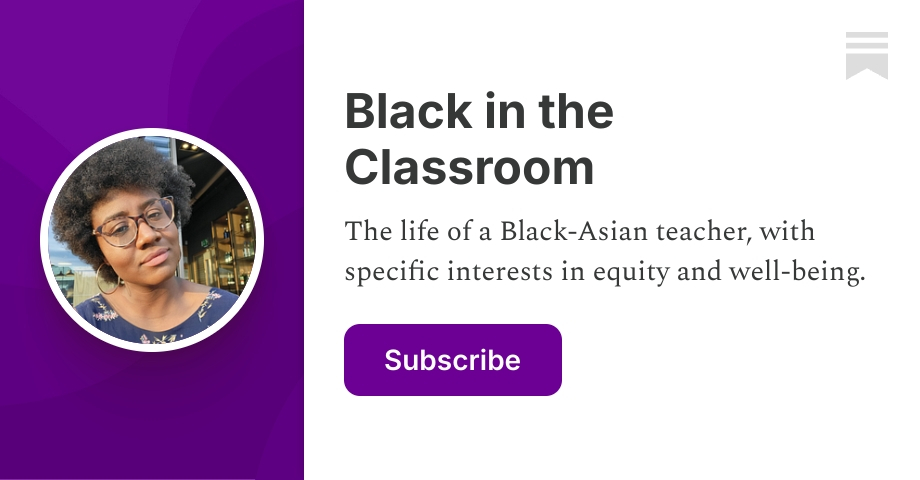 Black in the Classroom | Sofi | Substack