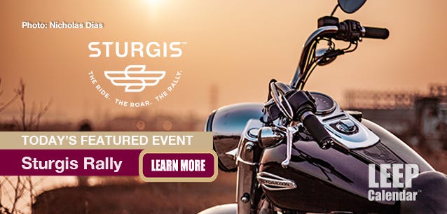 A motorcycle at sunset