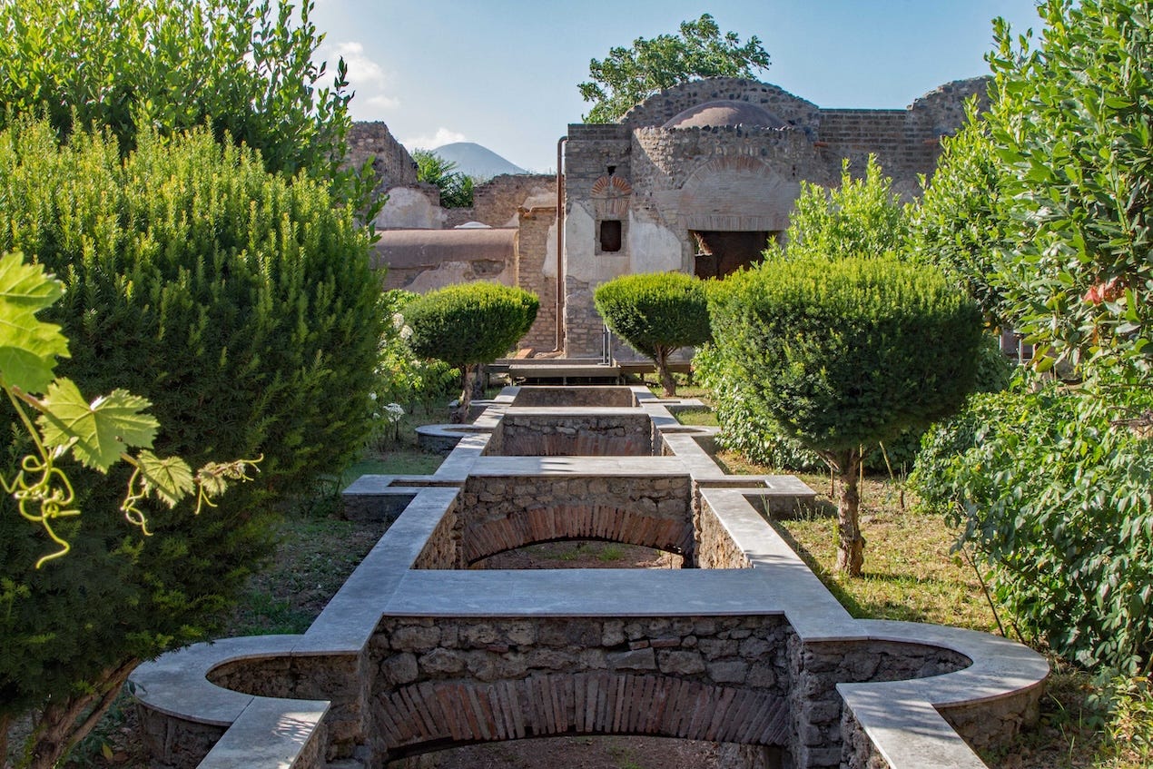 The Praedia of Julia Felix, Pompeii, photograph taken by the author