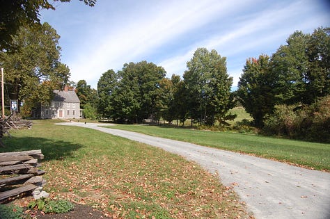 Colonial Farm Landscape