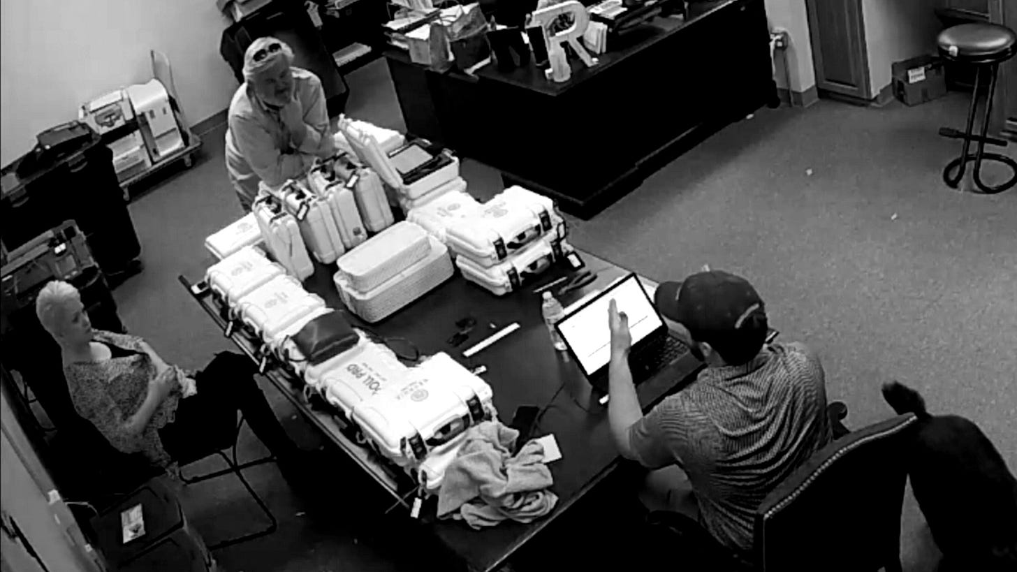 Videos Show Trump Allies Handling Georgia Voting Equipment - The New ... Videos Show Trump Allies Handling Georgia Voting Equipment - The New ...