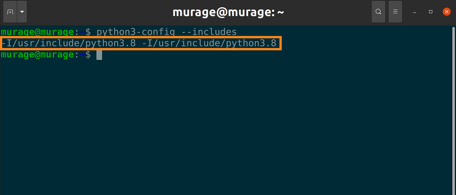 Making C and Python Talk to Each Other - by Murage Kibicho
