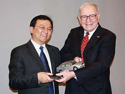 Buffett and Wang Chuan Fu