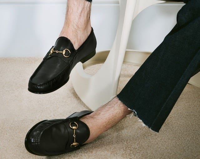 The Sprezzatura of Gucci Loafers - by Andrew