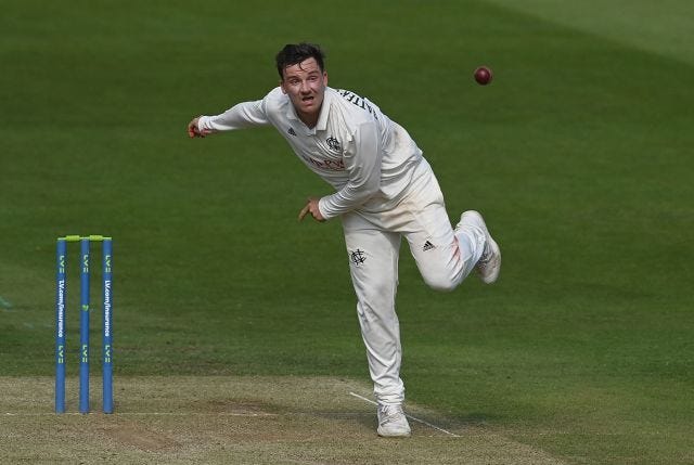 Liam Patterson-White starred with the ball as Nottinghamshire won by an innings